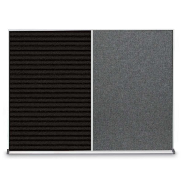 Triple Door Radius Plus Corkboard, 72" x